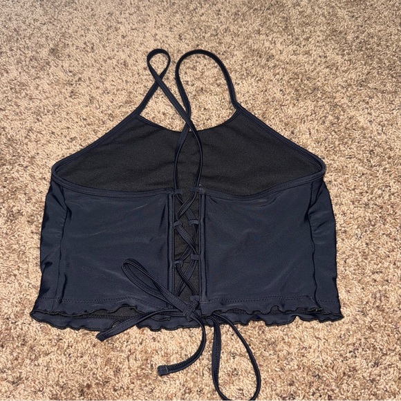 Maurice’s XXL Black Strappy Back Bikini Top - Picture 3 of 4